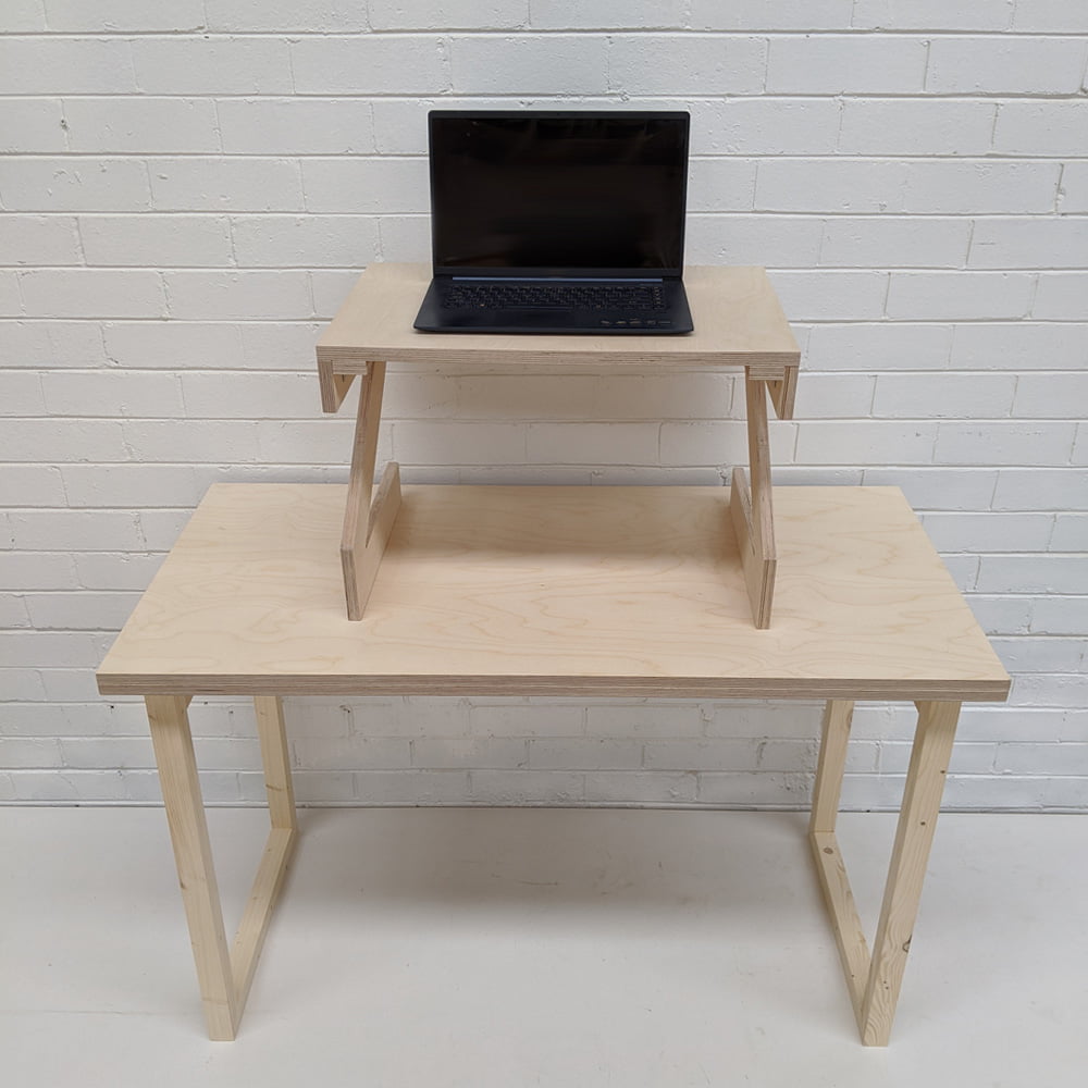 Z Standing Tabletop Office Desk Market Stall Co Made In Melbourne